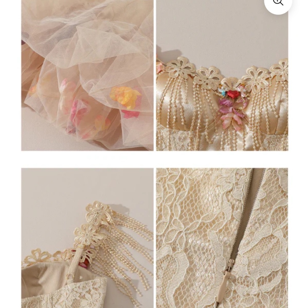 The Oracle of the Blossom Fairy Corset Dress - Picture 8 of 11